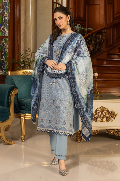 Embroidered Shirt Shalwar Dupatta - 4003