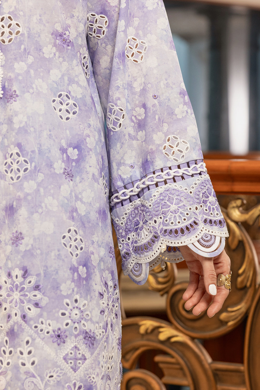 Embroidered Shirt Shalwar Dupatta - 4004