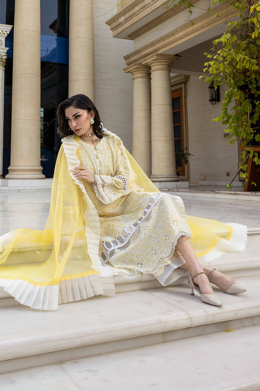 Embroidered Shirt Shalwar Dupatta - 4005