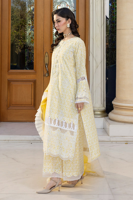 Embroidered Shirt Shalwar Dupatta - 4005
