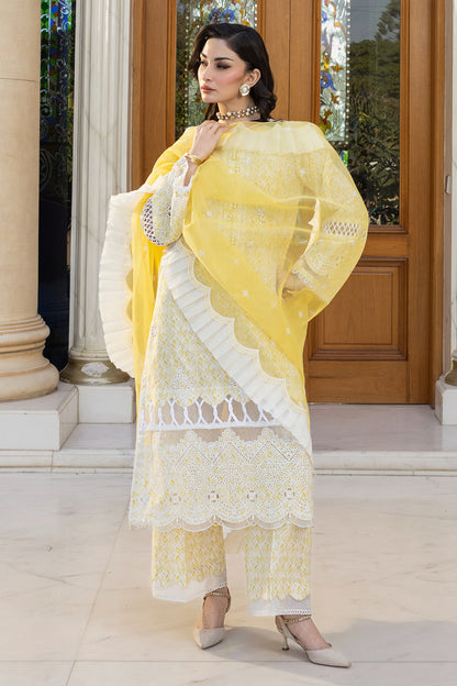 Embroidered Shirt Shalwar Dupatta - 4005