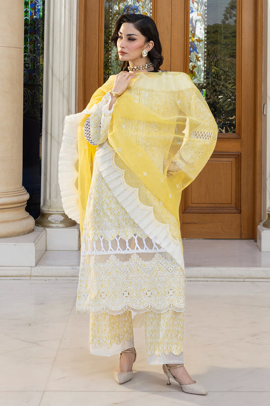 Embroidered Shirt Shalwar Dupatta - 4005