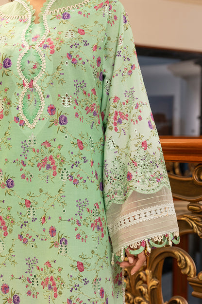 Embroidered Shirt Shalwar Dupatta - 4006