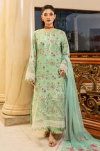 Embroidered Shirt Shalwar Dupatta - 4006