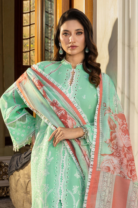 Embroidered Shirt Shalwar Dupatta - 4007