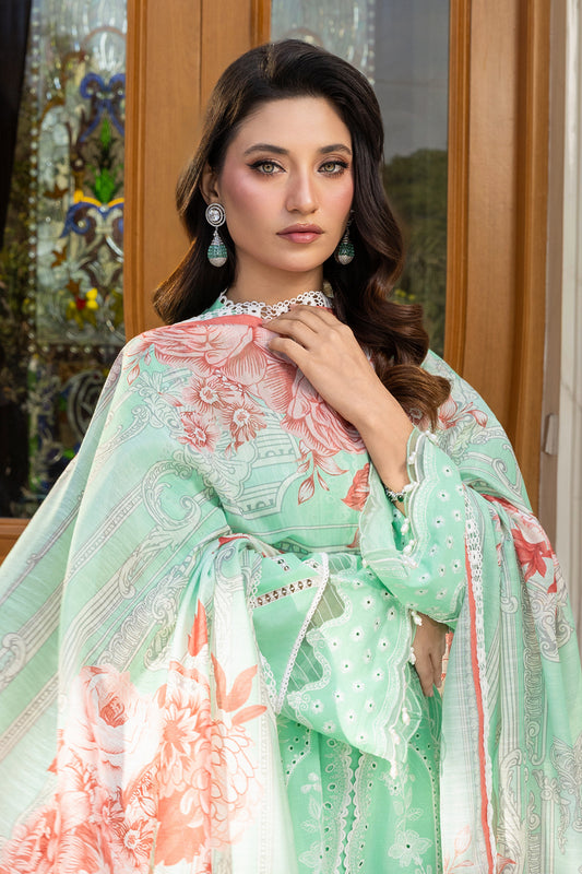 Embroidered Shirt Shalwar Dupatta - 4007