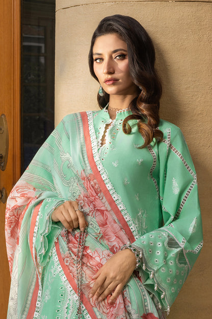 Embroidered Shirt Shalwar Dupatta - 4007