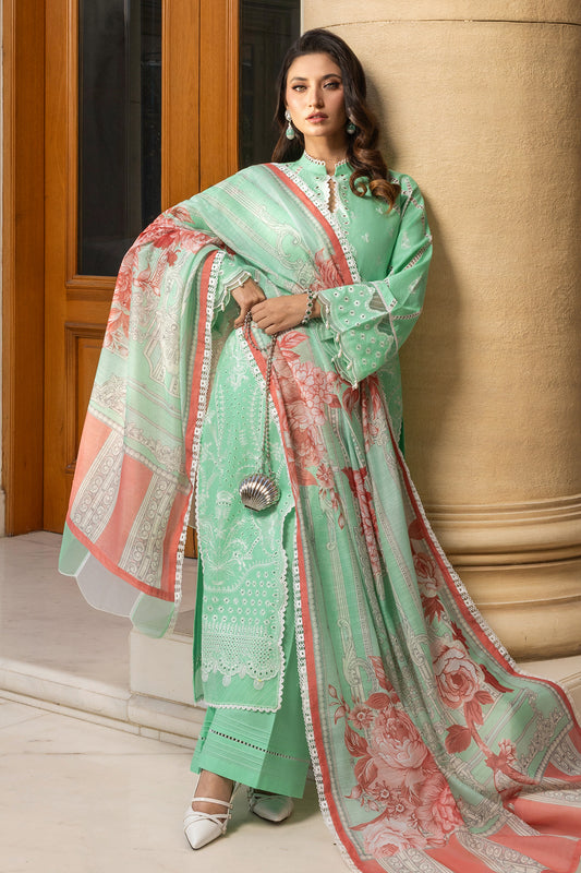 Embroidered Shirt Shalwar Dupatta - 4007