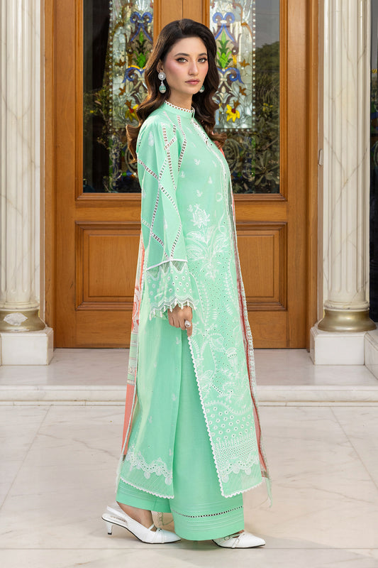 Embroidered Shirt Shalwar Dupatta - 4007