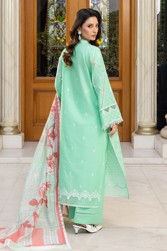 Embroidered Shirt Shalwar Dupatta - 4007