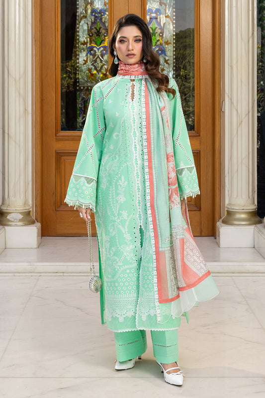 Embroidered Shirt Shalwar Dupatta - 4007