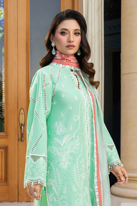 Embroidered Shirt Shalwar Dupatta - 4007