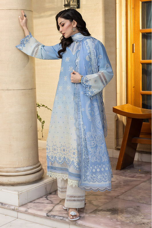 Embroidered Shirt Shalwar Dupatta - 4009