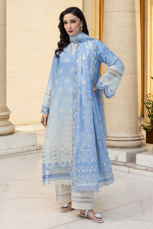 Embroidered Shirt Shalwar Dupatta - 4009