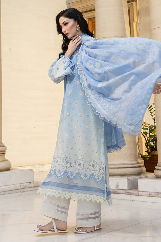 Embroidered Shirt Shalwar Dupatta - 4009