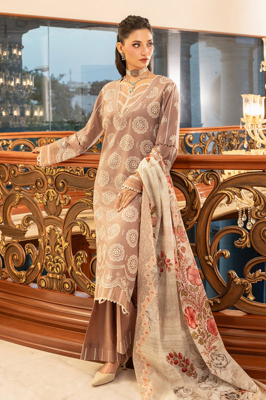 Embroidered Shirt Shalwar Dupatta - 4011