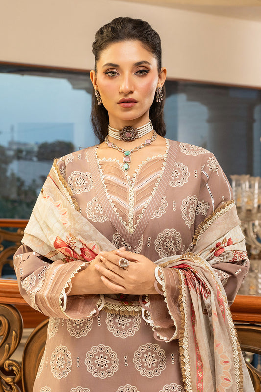 Embroidered Shirt Shalwar Dupatta - 4011