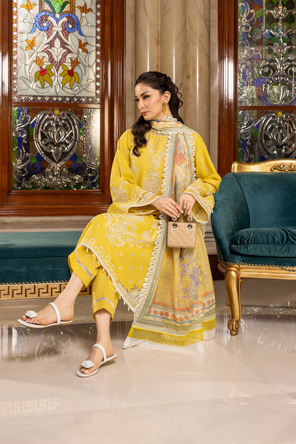 Embroidered Shirt Shalwar Dupatta - 4015
