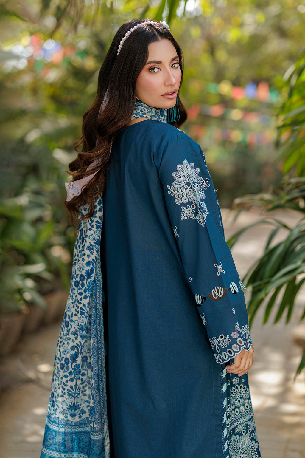 Embroidered Shirt Shalwar Dupatta - 4016