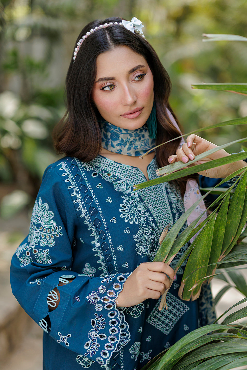 Embroidered Shirt Shalwar Dupatta - 4016
