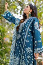 Embroidered Shirt Shalwar Dupatta - 4016
