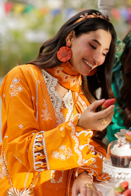 Embroidered Shirt Shalwar Dupatta - 4017