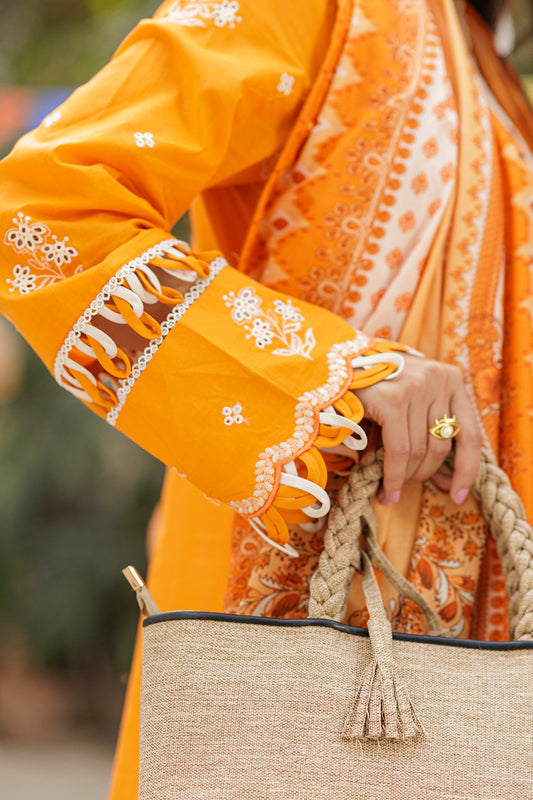 Embroidered Shirt Shalwar Dupatta - 4017