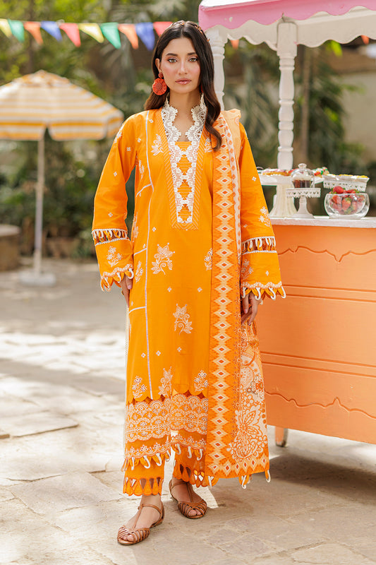 Embroidered Shirt Shalwar Dupatta - 4017