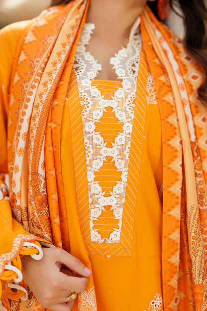 Embroidered Shirt Shalwar Dupatta - 4017