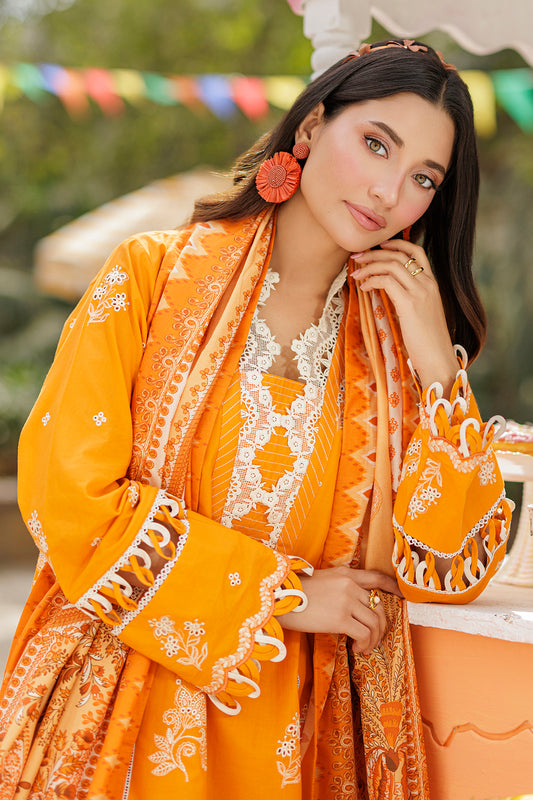 Embroidered Shirt Shalwar Dupatta - 4017