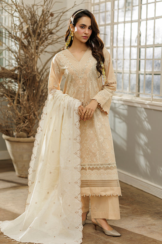 Embroidered Shirt Shalwar Dupatta - 4018