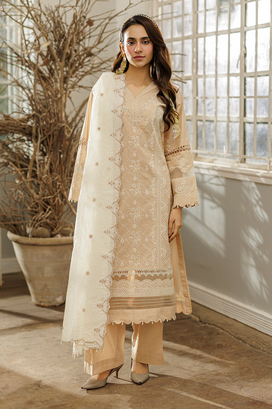 Embroidered Shirt Shalwar Dupatta - 4018
