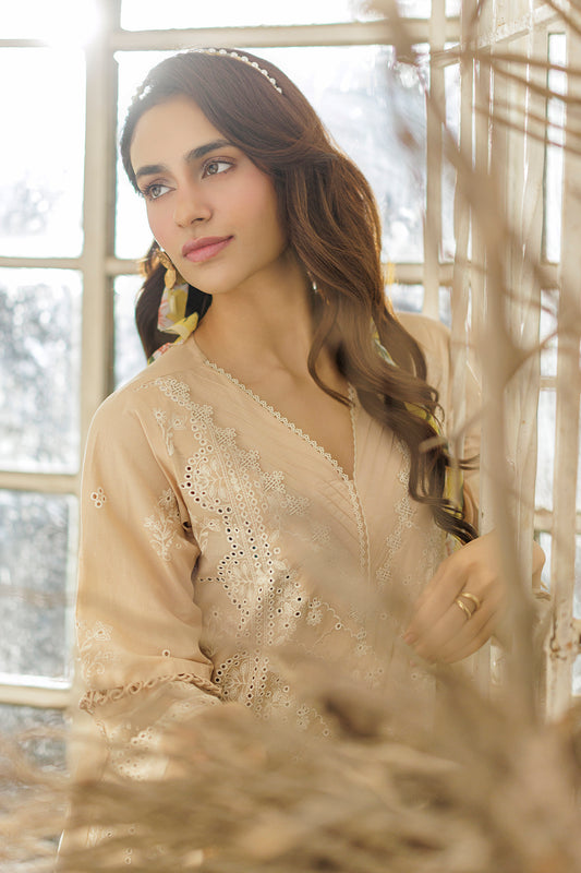 Embroidered Shirt Shalwar Dupatta - 4018