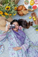Embroidered Shirt Shalwar Dupatta - 4021