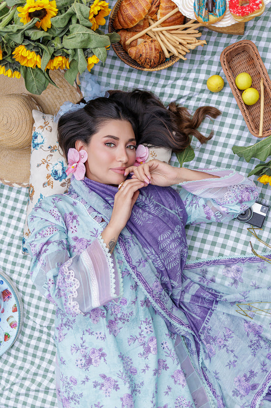 Embroidered Shirt Shalwar Dupatta - 4021