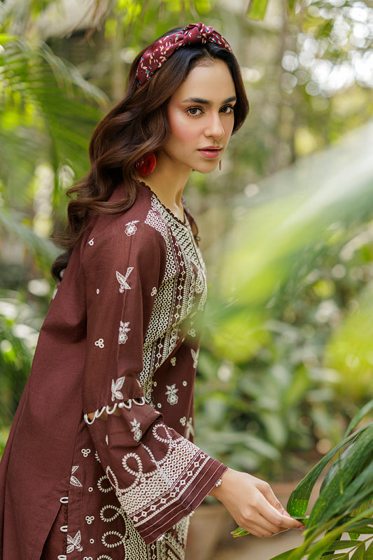 Embroidered Shirt Shalwar Dupatta - 4022