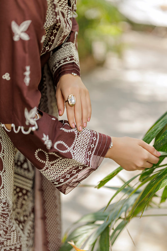 Embroidered Shirt Shalwar Dupatta - 4022