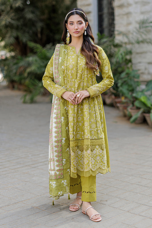 Embroidered Shirt Shalwar Dupatta - 4023
