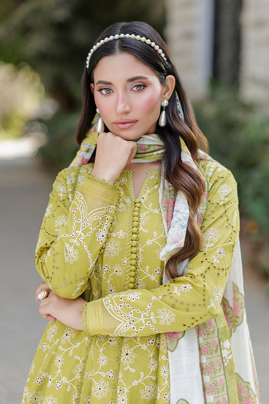 Embroidered Shirt Shalwar Dupatta - 4023