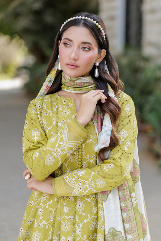 Embroidered Shirt Shalwar Dupatta - 4023