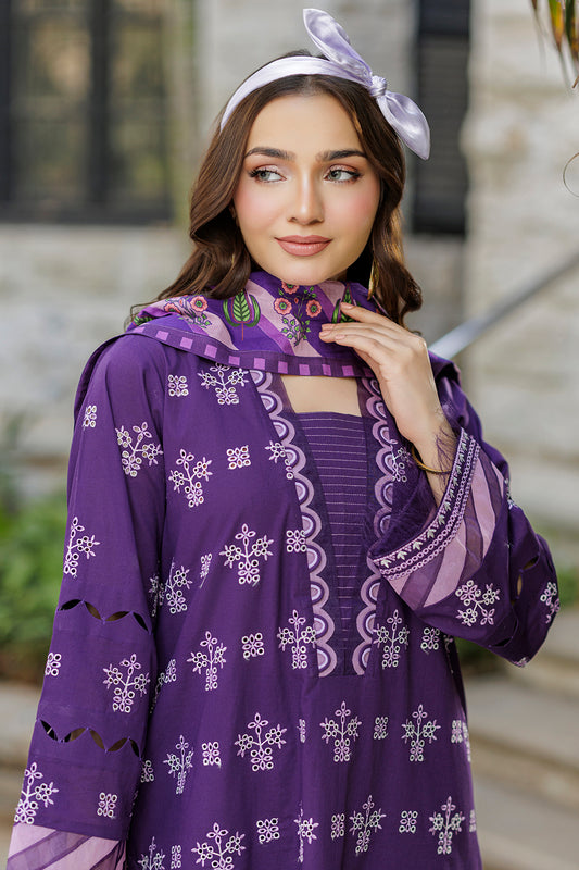 Embroidered Shirt Shalwar Dupatta - 4025