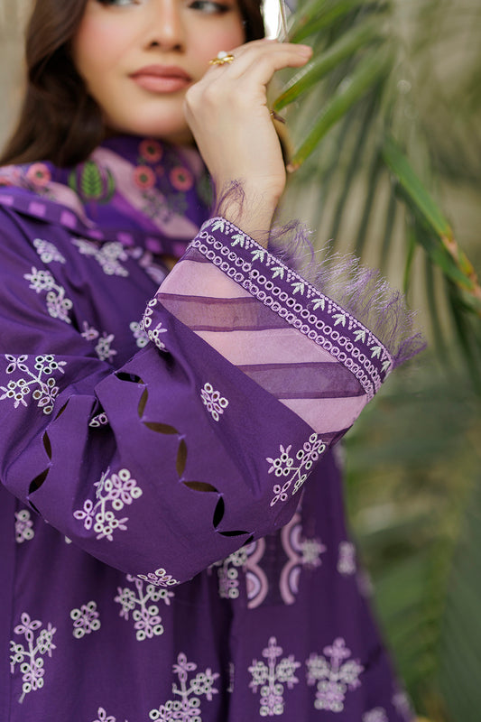 Embroidered Shirt Shalwar Dupatta - 4025