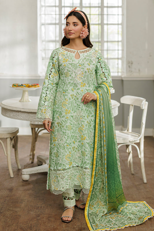 Embroidered Shirt Shalwar Dupatta - 4026