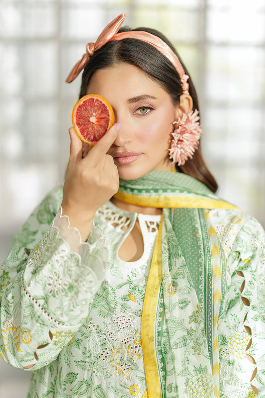 Embroidered Shirt Shalwar Dupatta - 4026