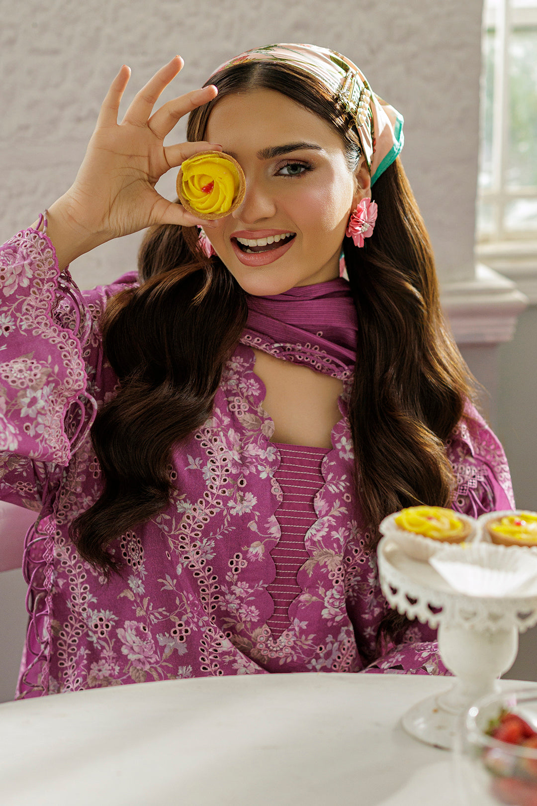Embroidered Shirt Shalwar Dupatta - 4027