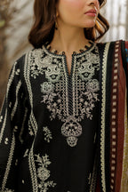 Embroidered Shirt Shalwar Dupatta - 4028