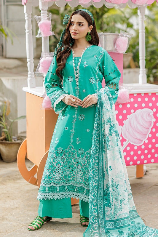 Embroidered Shirt Shalwar Dupatta - 4029