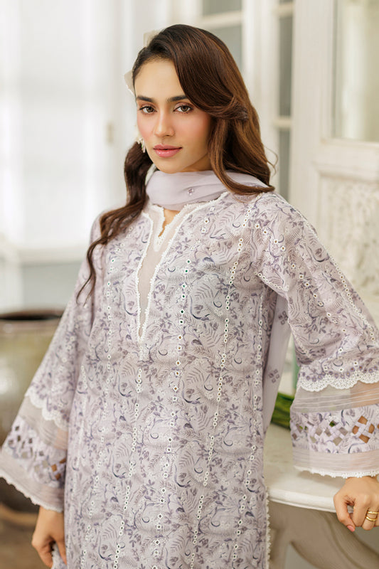 Embroidered Shirt Shalwar Dupatta - 4030