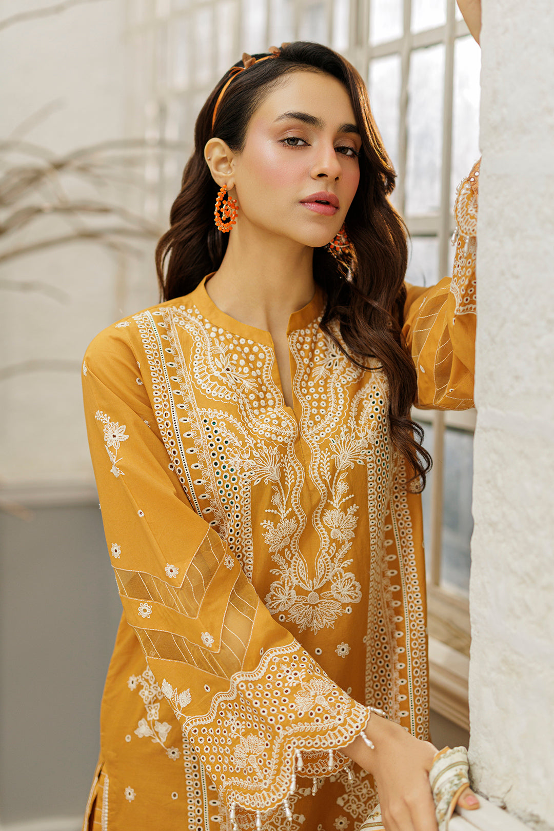 Embroidered Shirt Shalwar Dupatta - 4032