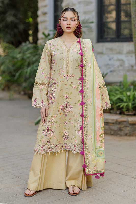 Embroidered Shirt Shalwar Dupatta - 4033